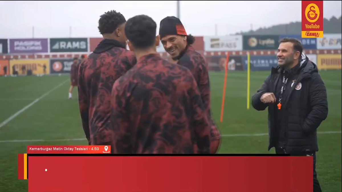 😅 Monaco maçı öncesi son idmanda Sane, Jakobs, Okan Buruk ve Barış Alper Yılmaz'ın neşeli anları.