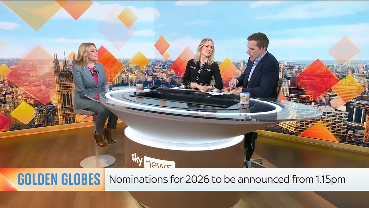 Which films could be up for a nomination at the Golden Globes? 🎥 Film critic and the host of Girls on Film podcast Anna Smith joins Sophy Ridge &amp; Wilfred Frost ⬇️ 📺 Sky 501, Virgin 602, Freeview 233 and YouTube