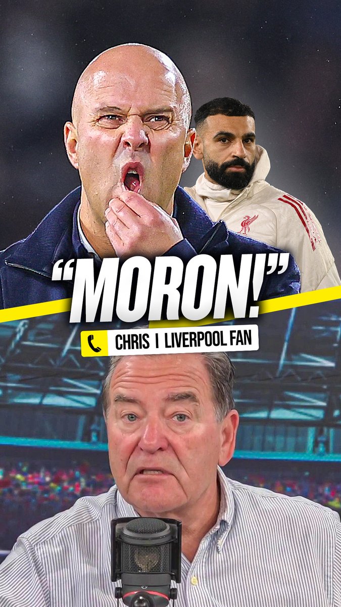 😡 "Salah has done more for our club than that moron!" 🙏 "I'd get back [Klopp] until the end of the season, give us time to look for somebody else!" This Liverpool fan wants 'moron' Slot sacked as he backs Mo Salah and his outburst! 👀