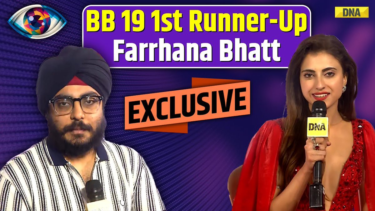 Bigg Boss 19 Farrhana Bhatt EXPLOSIVE Interview, Exposes #TanyaMittal, REVEALS TV Industry's Truth Farrhana Bhatt in conversation with Simran Singh (Simran Singh) #DNAVideos #farrhanabhatt #biggboss19 #biggboss19finale For more videos, click here