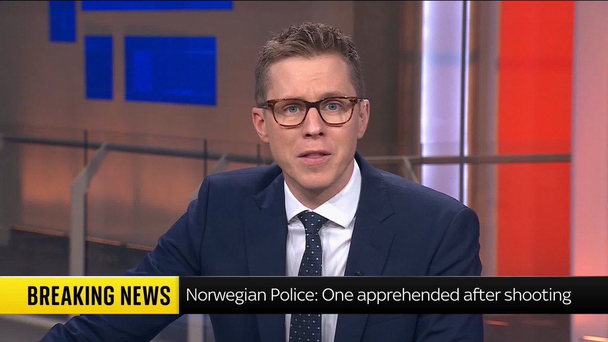 BREAKING: Reports of shooting in Oslo shopping centre, according to police - with one person apprehended 📺 Sky 501, Virgin 602, Freeview 233 and YouTube