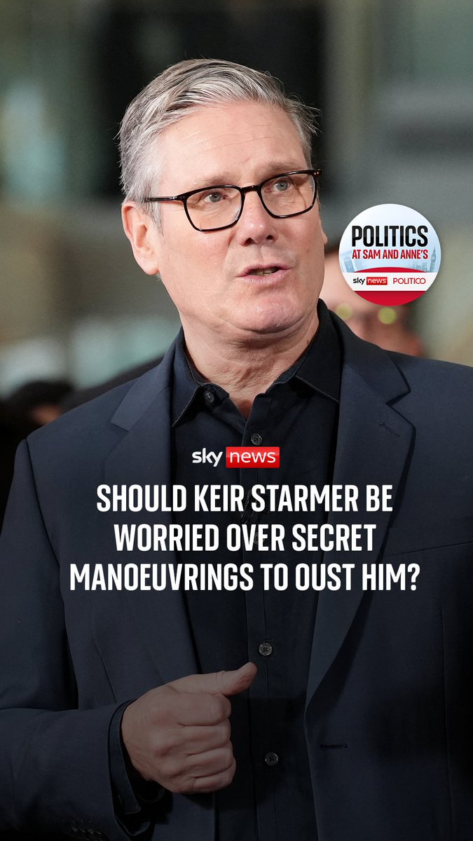 As Labour Together, the group that campaigned for Starmer's leadership, tests the waters for potential successors, Sky’s Sam Coates Sky and anne mcelvoy unpack what's happening inside the party. Listen now 🔗