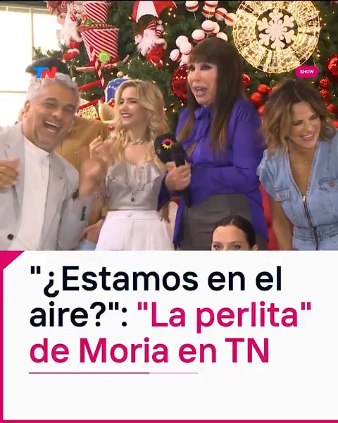 ๐"ยฟPor quรฉ tengo esto?" "ยกPorque estรกs saliendo por TN!": La perlita de Moria en TN๐