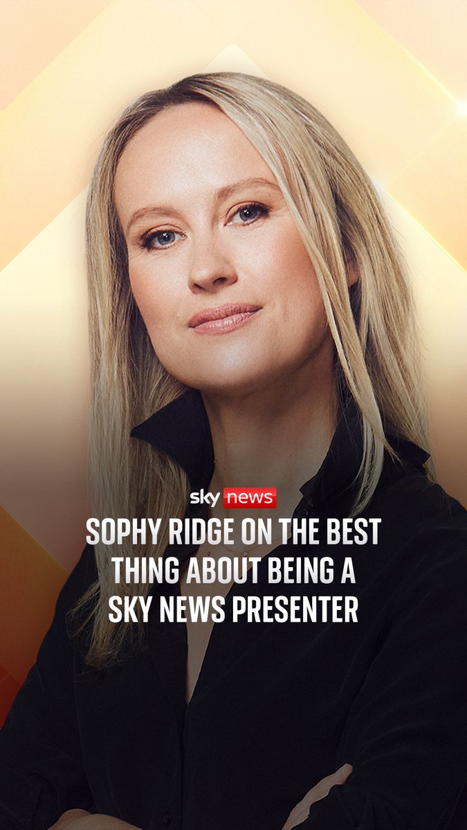 From early mornings to breaking stories - @sophyridgesky gives us a glimpse of life as a Sky News Presenter. 🔗
