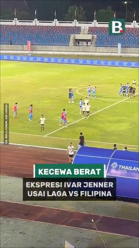 Ivar Jenner tampak tak kuasa menahan kekecewaannya usai Timnas Indonesia U-22 takluk 0-1 dari Filipina U-22 di ajang SEA Games 2025. #seagames2025 #timnasindonesia #bolacomid #blclpt #blcbm