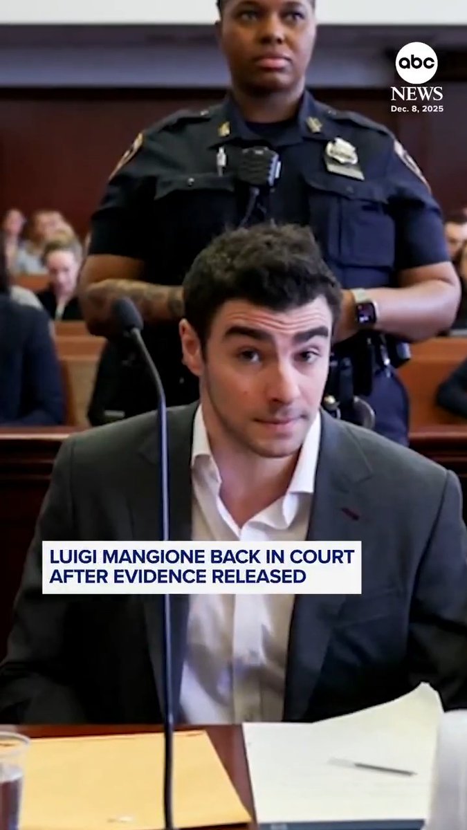 Accused killer Luigi Mangione returns to court this morning where he's coming face to face with the police officers who arrested him in a Pennsylvania McDonald's after a five-day manhunt. ABC News' Aaron Katersky reports.