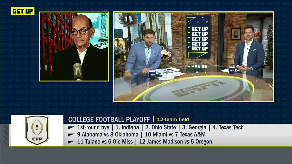 .Paul Finebaum believes Notre Dame being left out of the CFP was the right move 👀