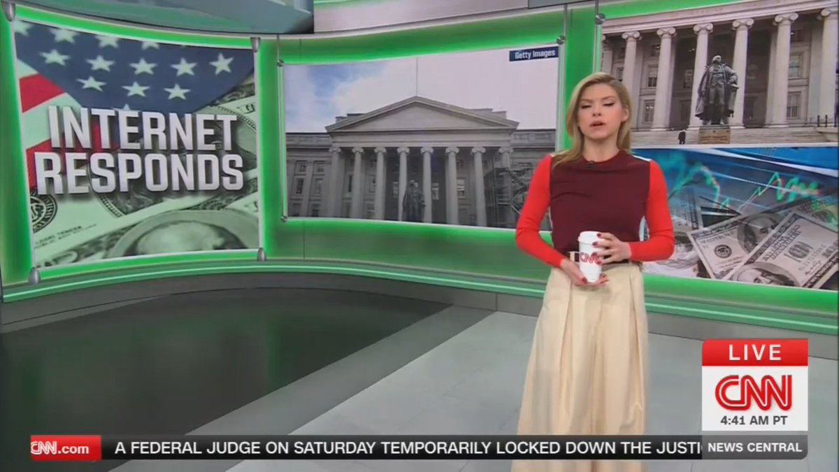 Host: The Treasury Department bragged that US Treasuries are having their best year since 2020, posting a chart on Twitter that celebrated higher borrowing costs under Trump. People on both sides of the aisle were quick to ridicule that, pointing out that those high numbers can actually be a sign of economic weakness. Rising Treasury prices are often of nervousness among investors.