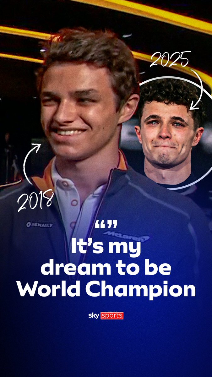 A dream achieved for Lando 🥹💭
