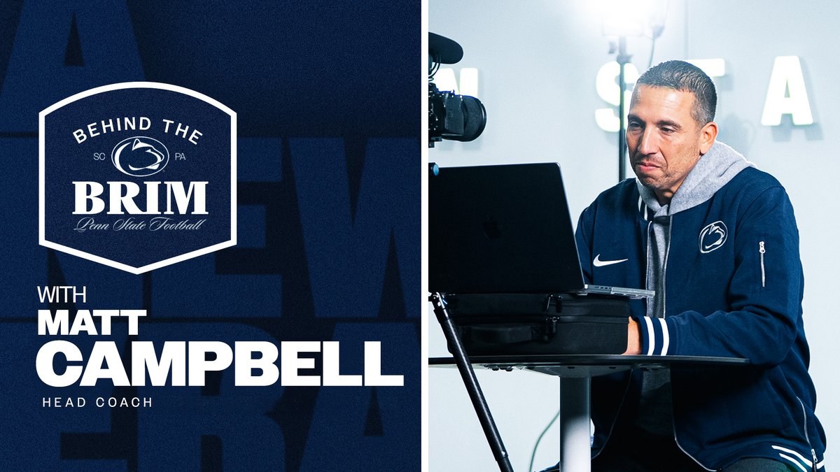 𝐆𝐨𝐨𝐬𝐞𝐛𝐮𝐦𝐩𝐬. We think you’re gonna like this guy, Nittany Nation. Coach Campbell’s first interview as head coach of Penn State Football is ONLY on ROAR+ ➡️ #WeAre