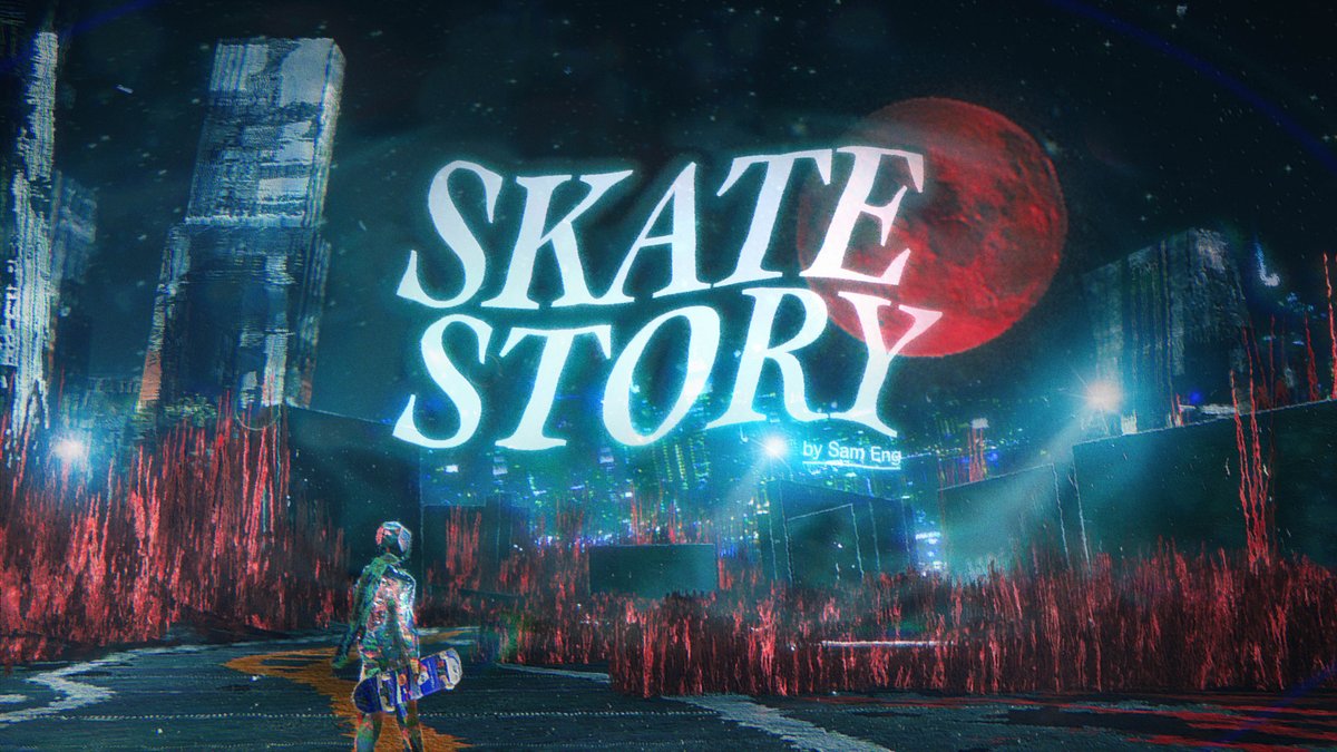 Skate or die... or both! 🛹 Skate Story, a surreal adventure set in the afterlife, launches into PlayStation Plus Game Catalog today.