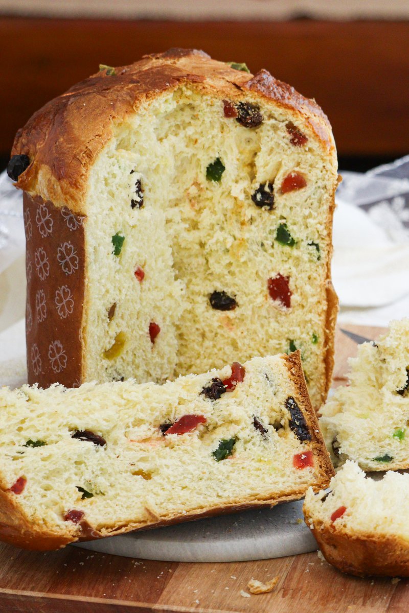 Cómo hacer Pan Dulce Tradicional con fruta 🎄 Receta: