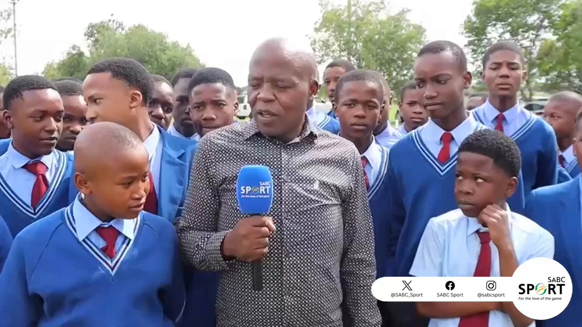 Chipcor Developers Chairman Chippa Mpengesi at the handover of the Transnet-SAFA School of Excellence. He’s renamed it Africa Football School of Excellence, and takes over from 1 January 2026. 📹 #SABCSport’s Velile Mnyandu 🇿🇦 #SABCSportFootball