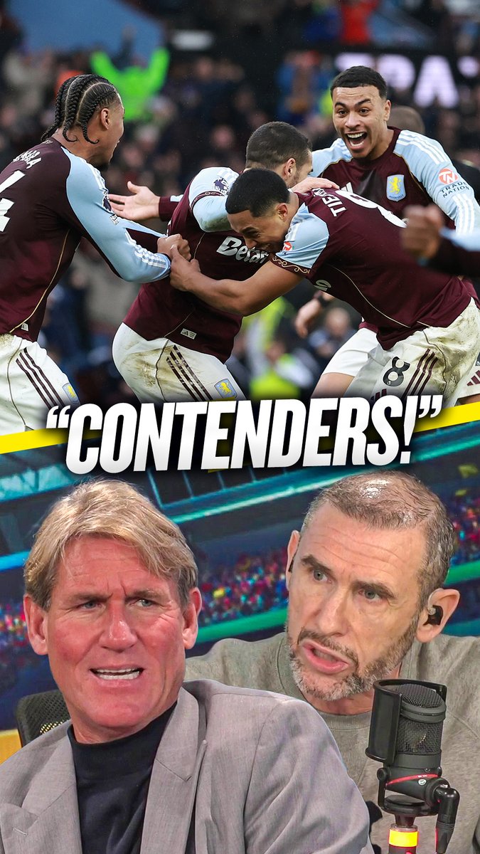 ✅ Keown: "Emery has somehow put them into a title challenge!" ❌ Jordan: "That doesn't look like a side that has the firepower to win a league!" Martin Keown and Simon Jordan debate if #AVFC can beat #AFC to the Premier League title! 😲