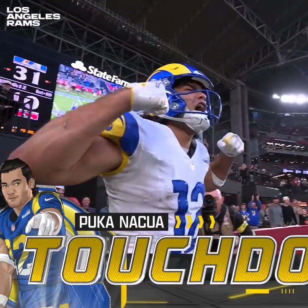 .Puka Nacua is UNREAL 😮‍💨 🎥 more highlights on