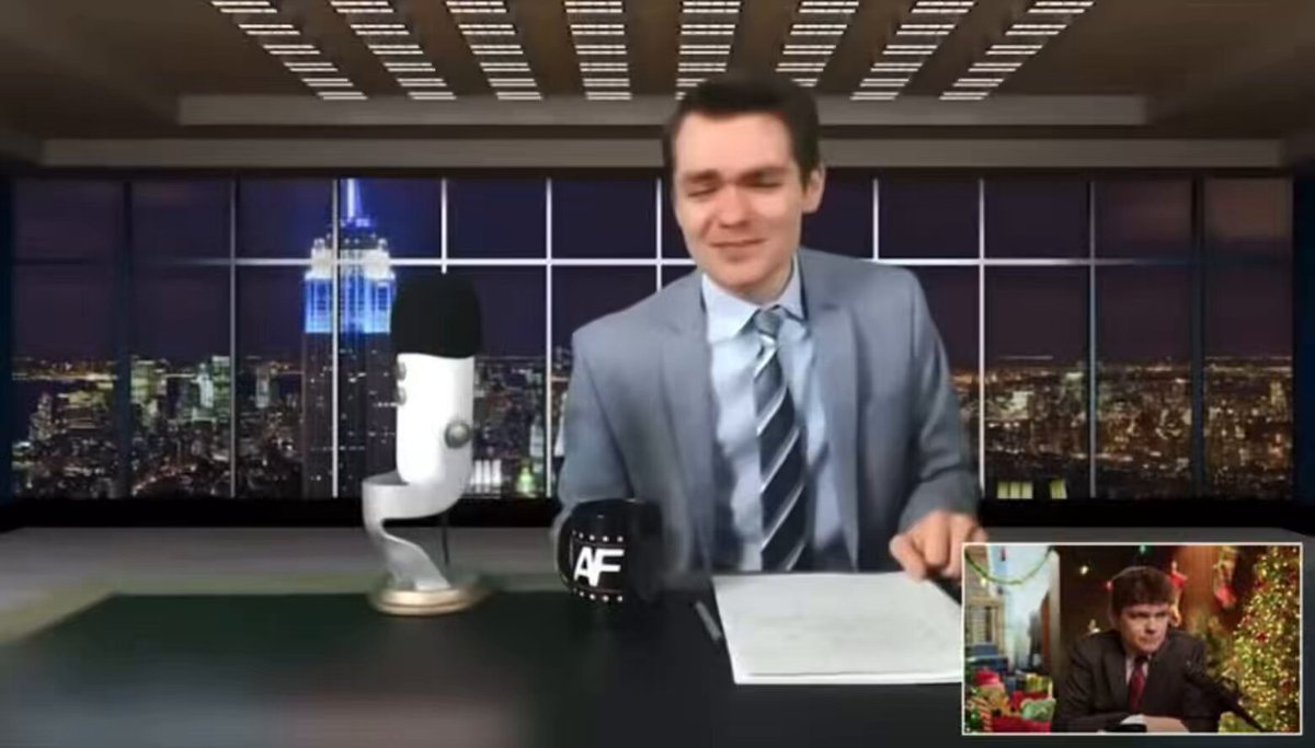 Piers Morgan plays the cookie joke clip on air and asks why Nick Fuentes jokes about the h*locaust “Why, too soon?” 😂