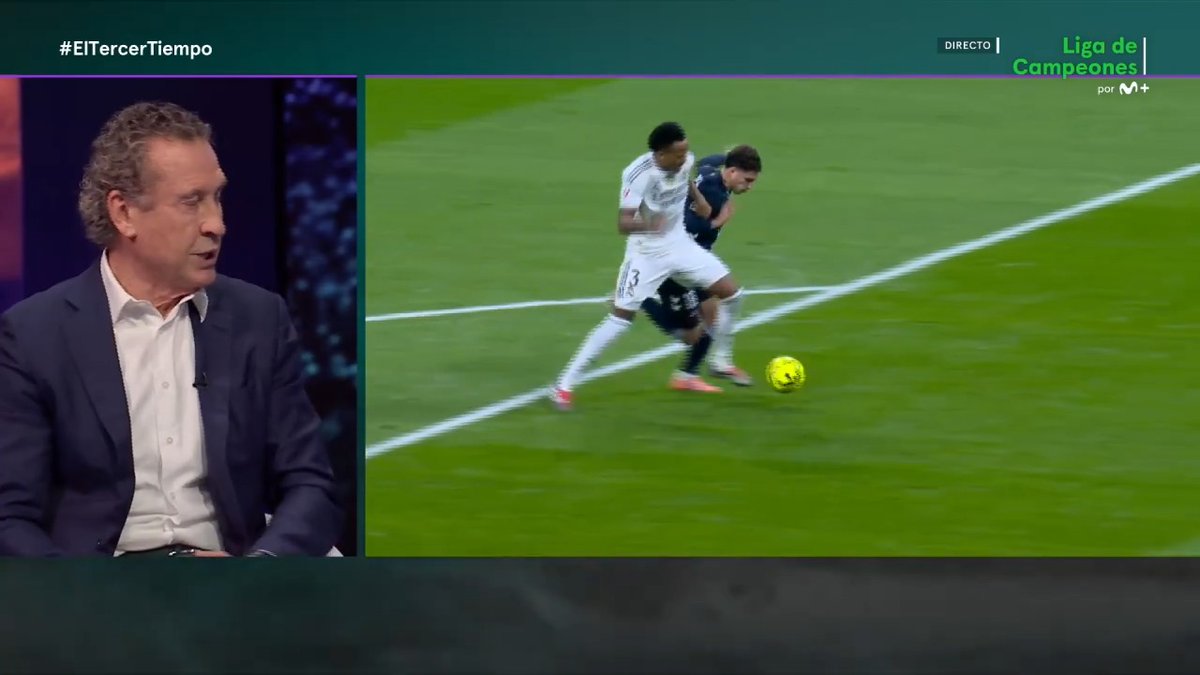 👎🏼 La presión, el problema "crónico" del Real Madrid C.F., por Jorge Valdano: "A los dos grandes delanteros del equipo les cuesta dar la primera 'batalla' ". #ElTercerTiempo