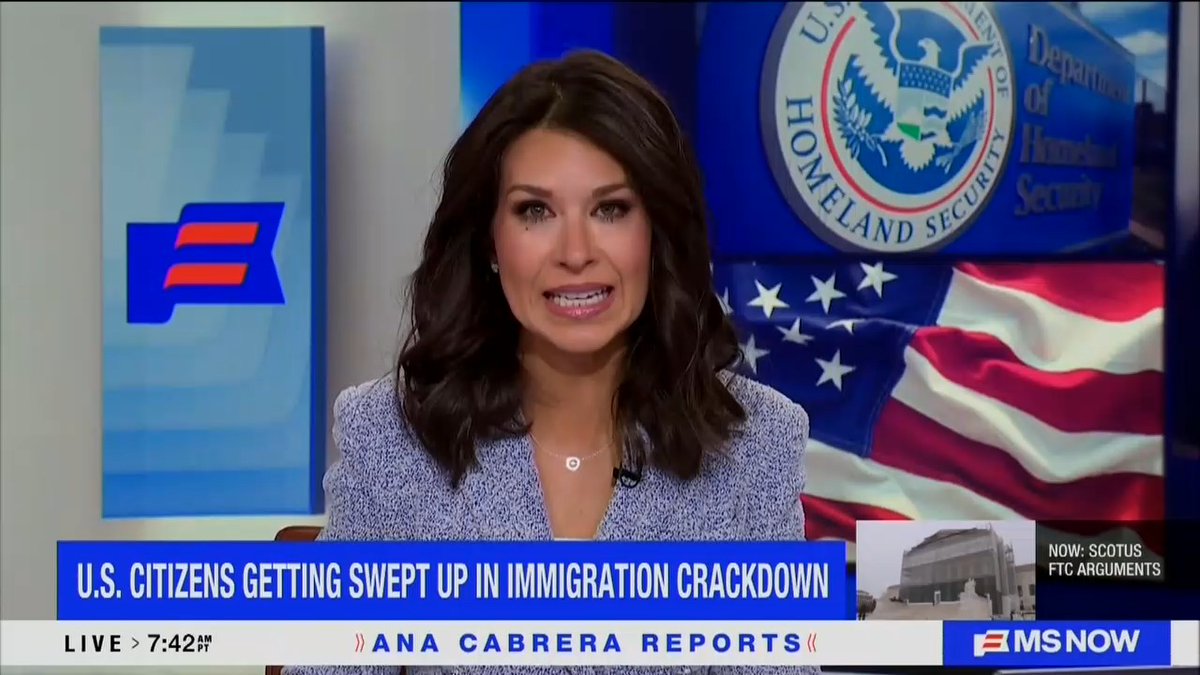 Host: This is a stunning video from Louisiana. You hear that woman cry out. She's 23 years old, running down the street away from the masked agents who are chasing her, repeating that she is a US born citizen, saying, 'leave me alone' as she flees into her home.