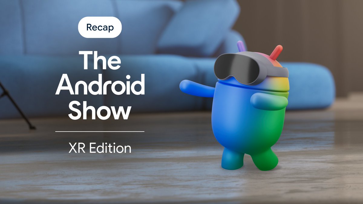 ICYMI: See the biggest announcements from The Android Show | XR Edition — from glasses to headsets and everything in between. Catch the highlights 🔗 #TheAndroidShow