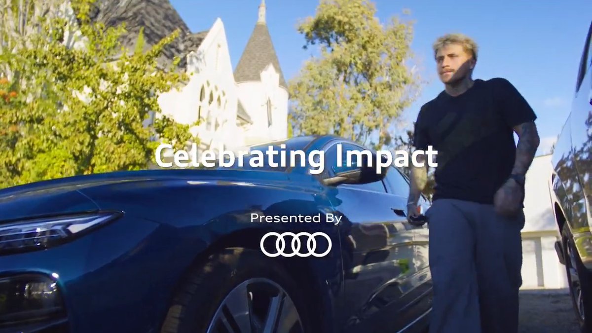 Your impact goes far beyond the pitch, Diego. 👏 Congratulations to Real Salt Lake &amp; U.S. Soccer Men's National Team midfielder Diego Luna on receiving the Audi Goals Drive Progress Impact Award for empowering young people to speak openly about mental health.