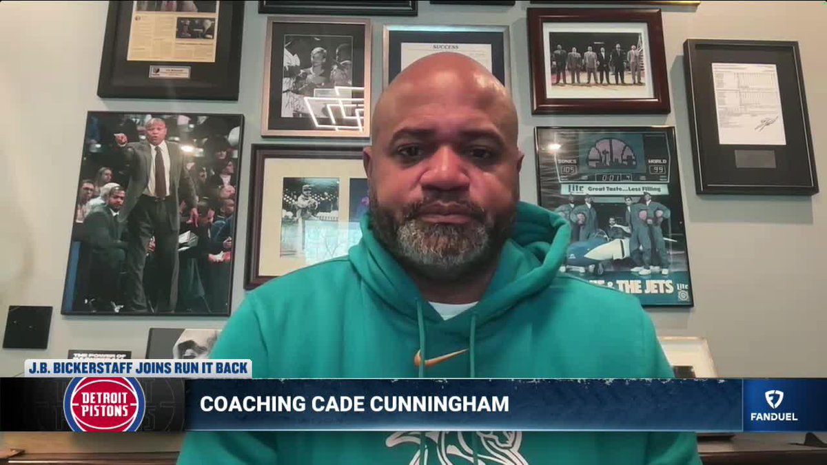 J.B. Bickerstaff calls Jalen Duren's physical growth "unreal", but his skill are improving too 💯 "He's gonna beat you up and see how much of it you want to withstand. He's playing at an All-Star level... he's only gonna get better... he's gonna carry us for a long time." Michelle Beadle | DeMarcus Cousins | Chandler Parsons | Lou Williams