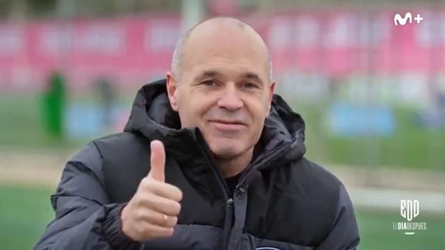 🥹 Se nos sigue poniendo la piel de gallina. 🎩 Don Andrés Iniesta. #ElDíaDespués