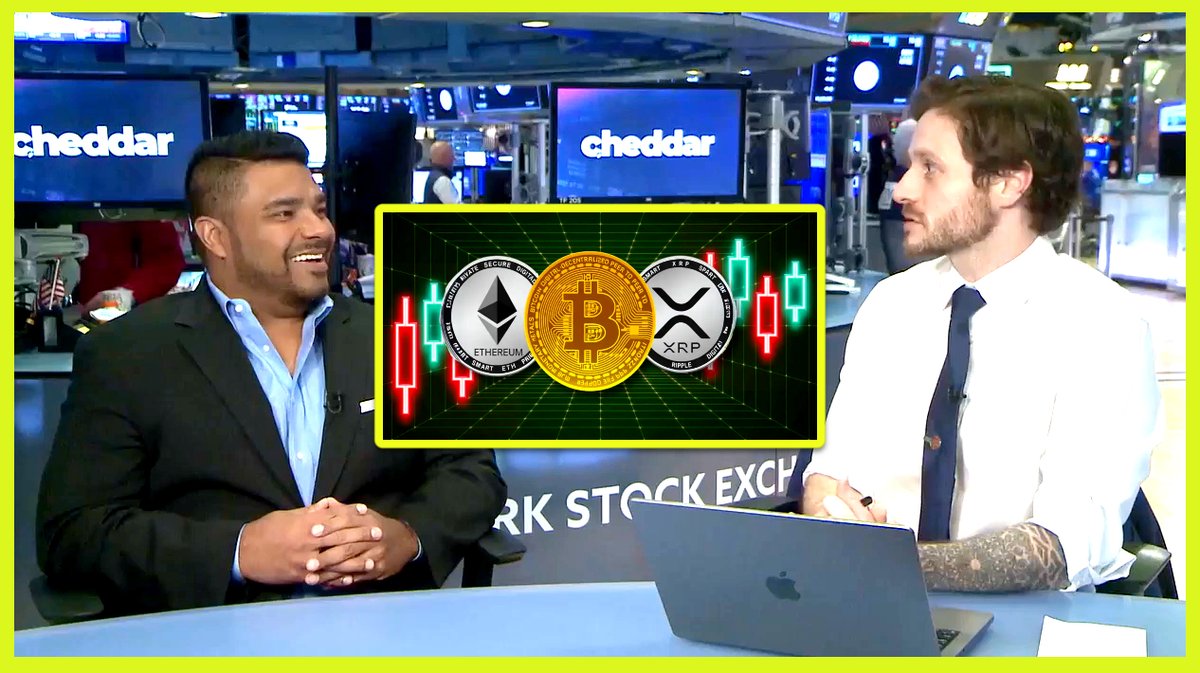 Is it Over for Crypto?🤔 I joined Cheddar news last week at the NYSE 🏛 to discuss the current state of the crypto market and what to expect in 2026. #crypto #bitcoin #altcoins