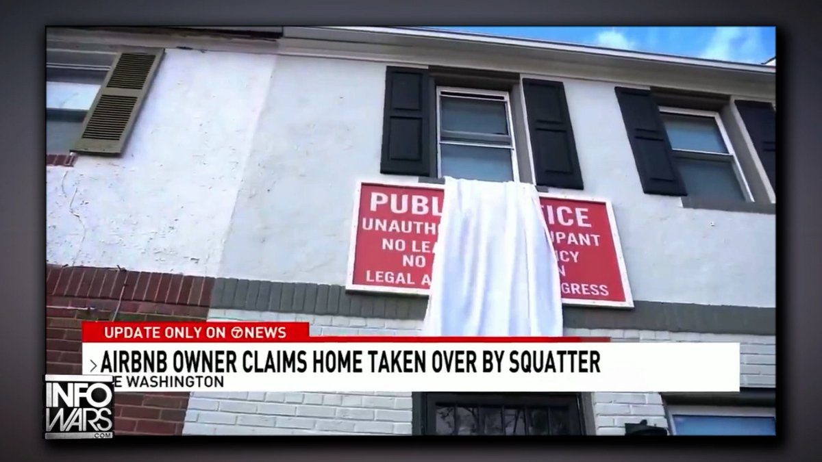 BREAKING VIDEO: Squatter Epidemic In The West Fueled By Corporate-Communist Attack On Property Rights