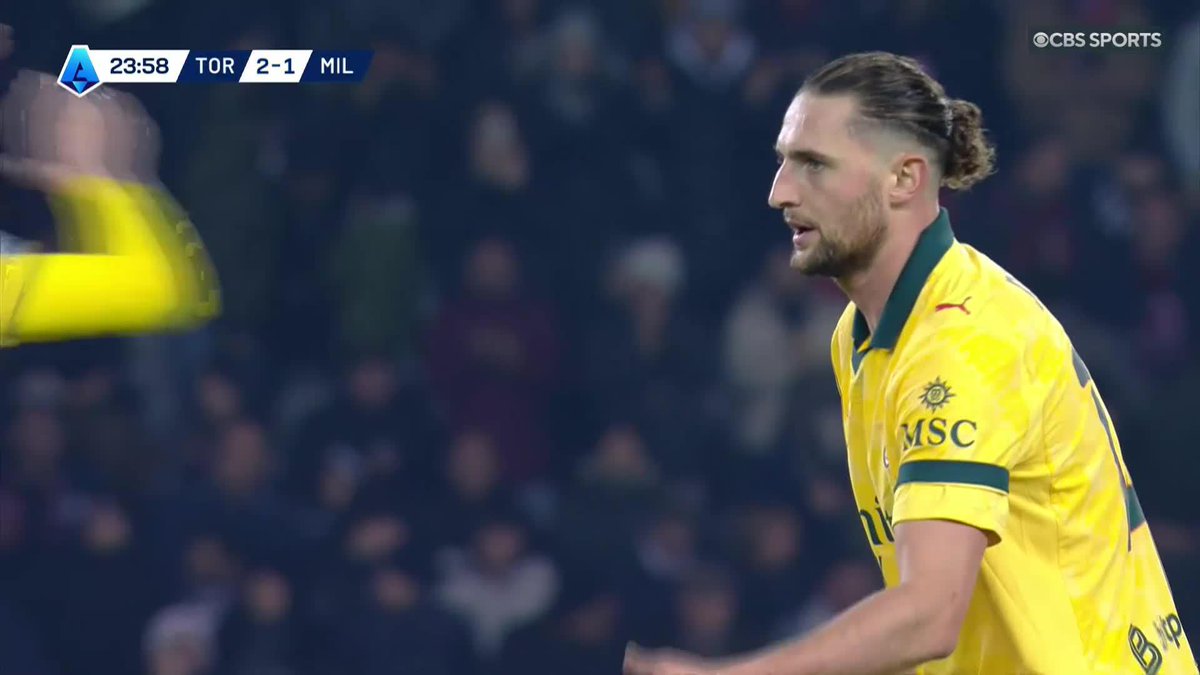 Adrien Rabiot from there?? 🚀 The Frenchman's first goal for Milan is an absolute STUNNER 🤯