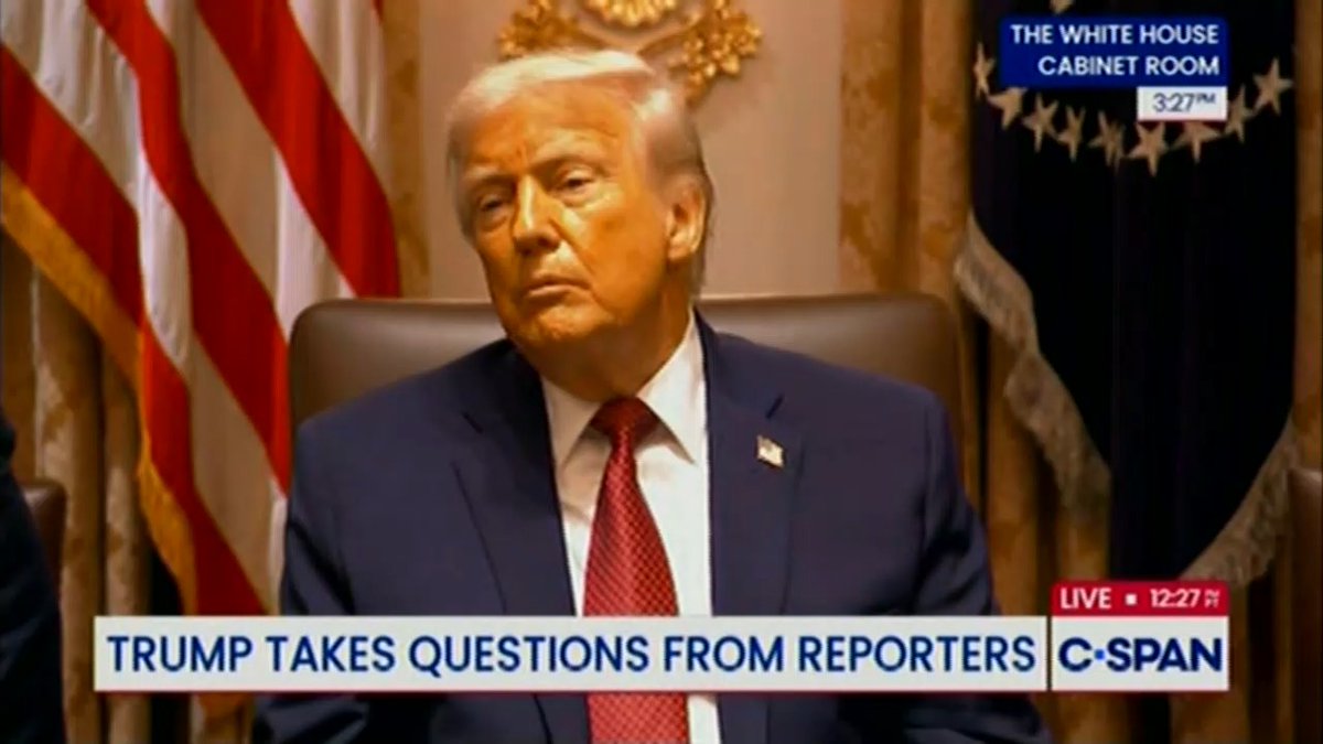 Q: Do you support the Paramount bid for Warner Brothers? Trump: I don't know enough about it. Q: You spoke about Netflix last night, saying you have concerns about that. Trump: I know the companies very well. But I have to see. I mean, none of them are particularly great friends of mine. It's so very important to do what's right. Q: Paramount is supported by Jared Kushner. Would that impact your decision? Trump: I don't know.