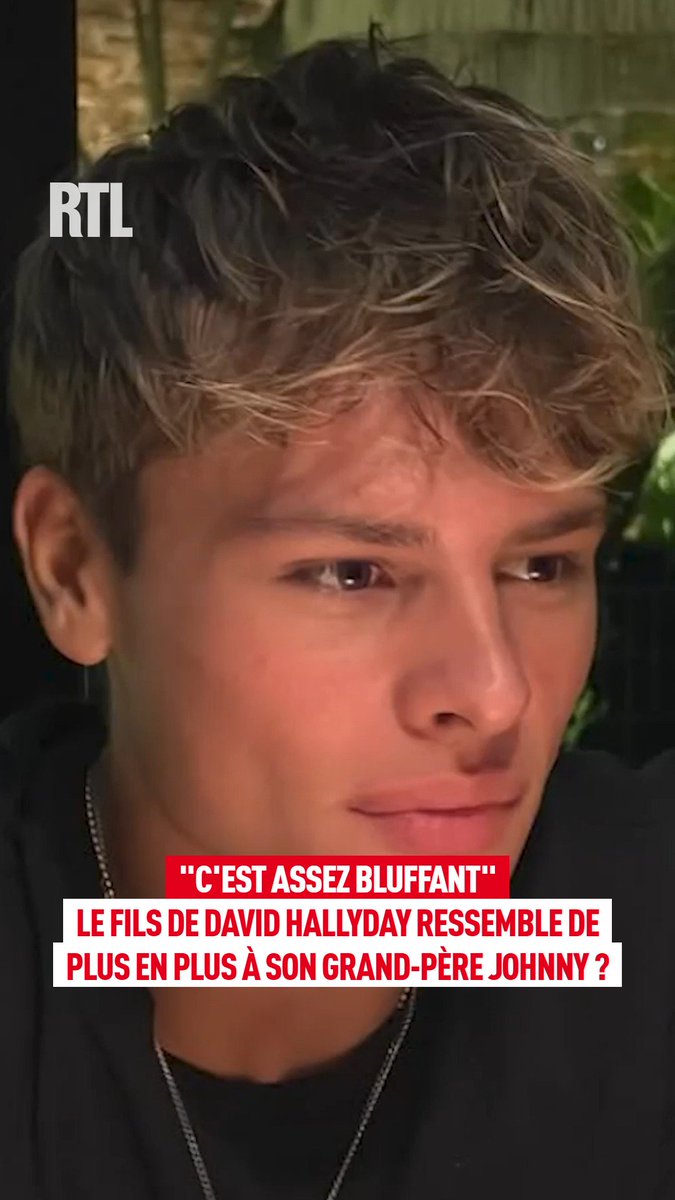 "C'est assez bluffant" : David Hallyday s'exprime à propos de la ressemblance physique entre son fils et son père, Johnny Hallyday David Hallyday était l'invité d'Eric Dussart et Jade dans "On Refait la télé" sur #RTL