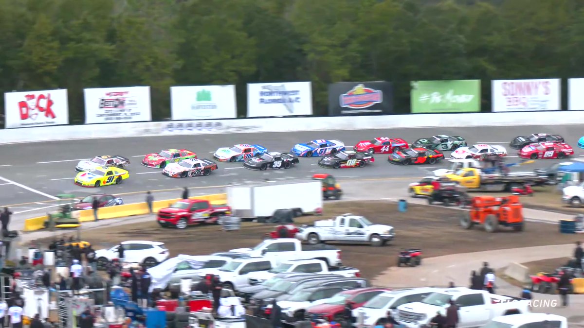 The Final restarts that resulted in Ty Majeski receiving the black flag in the closing laps of the #SnowballDerby