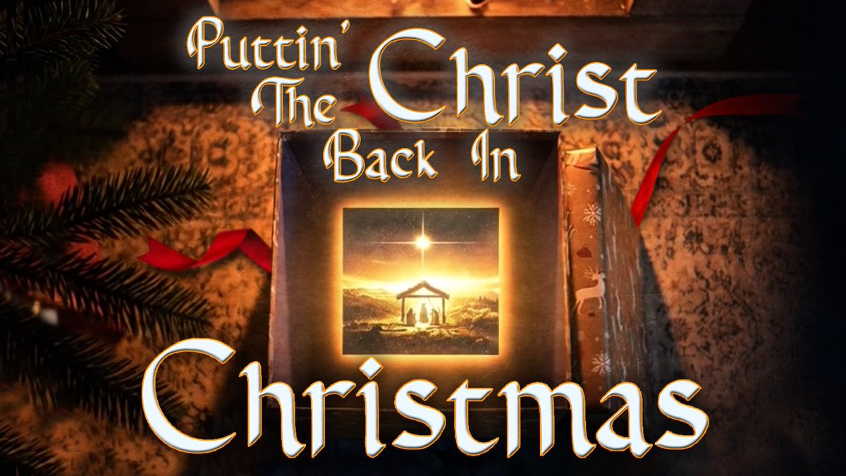 The woke era is OVER. This year, we're puttin' the CHRIST back in Christmas...with a little help from AI.