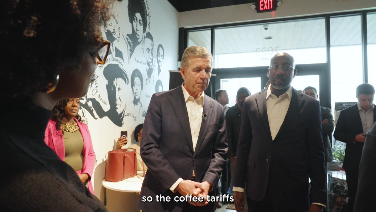 It’s hard enough to start a small business and now, reckless tariffs are making it even harder to succeed. Reverend Raphael Warnock said it best: tariffs are a tax on ordinary people.