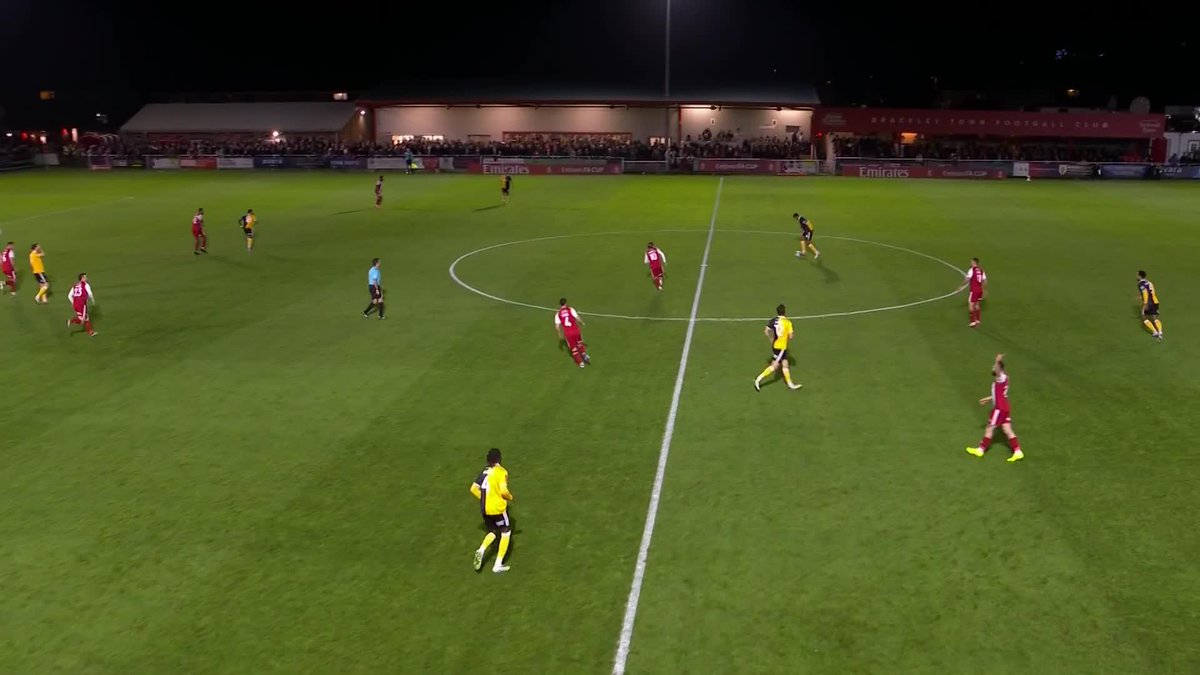 Tyrese Shade’s brilliant hat-trick fires Burton Albion FC into an #EmiratesFACup third round tie with Boreham Wood FC 💪