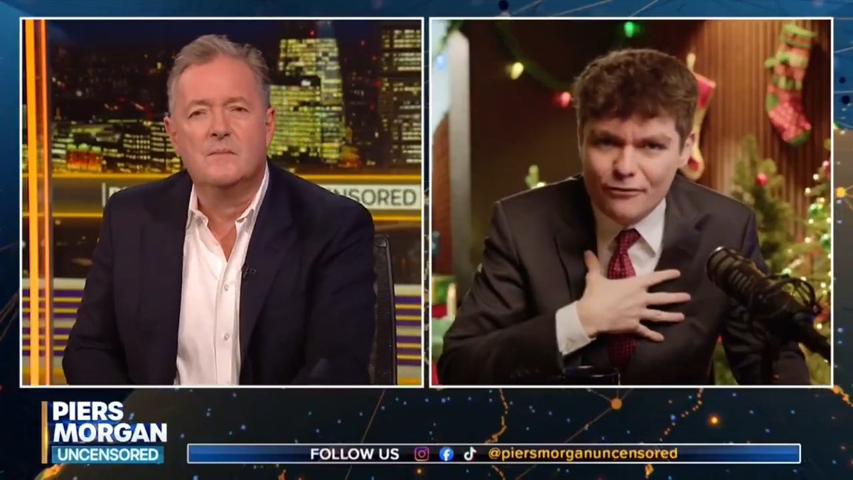Nick Fuente tells Piers Morgan that 'most of his friends are non-white' - including Kanye 'Ye' West, who told him 'even black people know how black people behave.' Watch more👇 📺 Piers Morgan | Nicholas J. Fuentes
