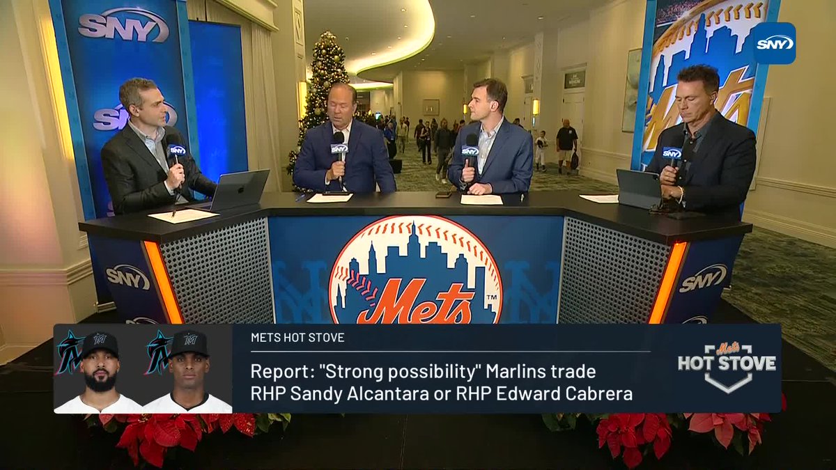 What type of deal would it take for the Mets to acquire Sandy Alcántara from the Marlins? Jim Duquette offers a potential trade proposal on Mets Hot Stove: