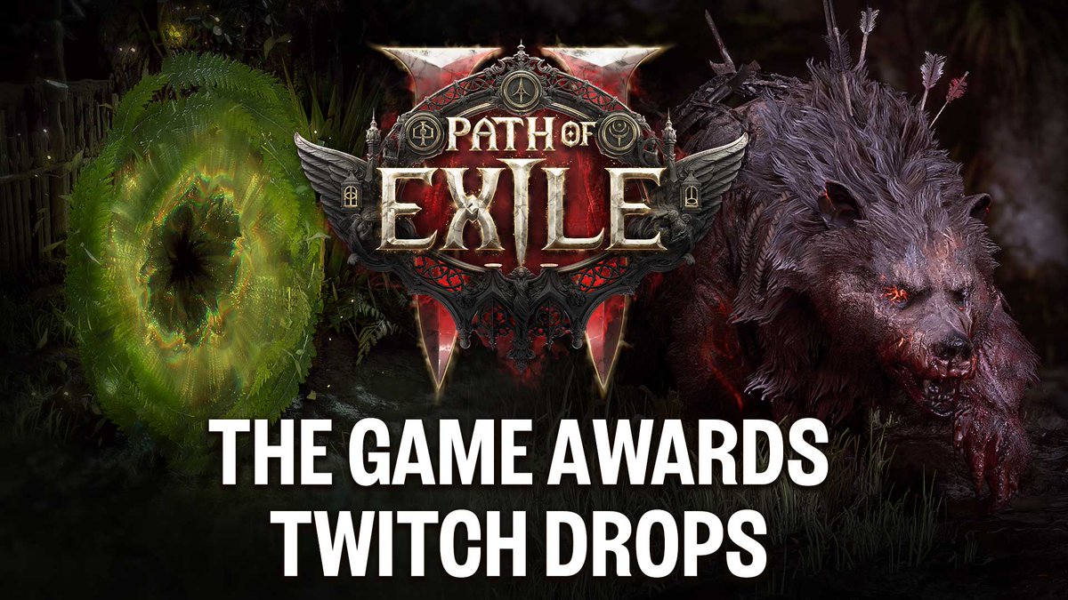 Watch The Game Awards ceremony on December 11th PST to earn the Druids of the Maji Portal! In addition, support your favourite streamer to get a Battle-hardened Warbear Shapeshift Effect! Find out more here: