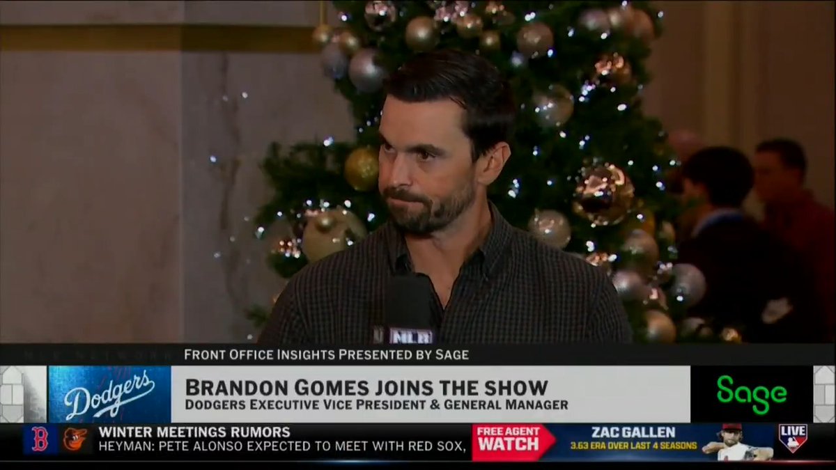 Dodgers GM Brandon Gomes when asked if the team is planning on using Roki Sasaki as a starter in 2026: "Absolutely. Yes." MLB Network x Sage USA