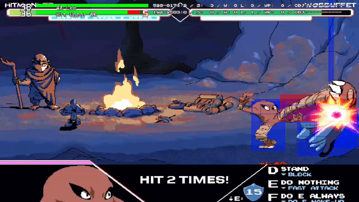 A Hitmonlee combo in three parts -by InfiniteGum