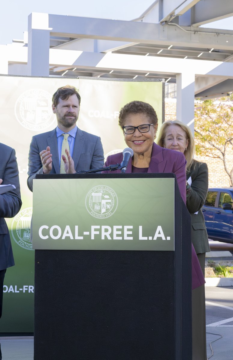 As we accelerate L.A.’s transition to 100 percent clean energy by 2035, we’re showing the country – and the world – what’s possible with bold climate action.