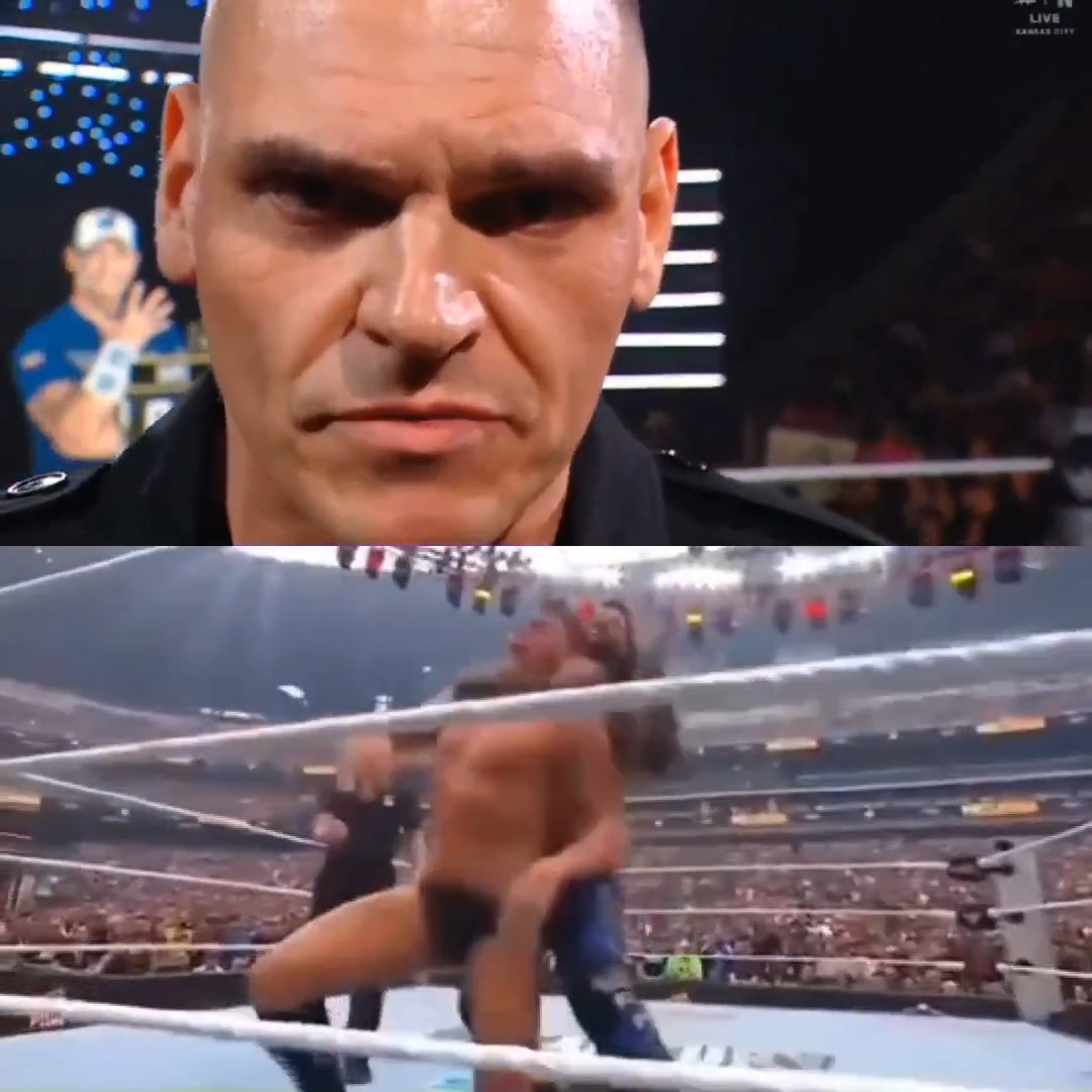 Gunther : “I’m gonna break your spirit, I’m gonna push you. I’m gonna force you to tap out ” kinda funny when that’s exactly what Jey Uso did to him at WrestleMania 😭 Sorry Gunther, but we’re never forgetting that you tapped out to Jey Uso 😹😹😹😹