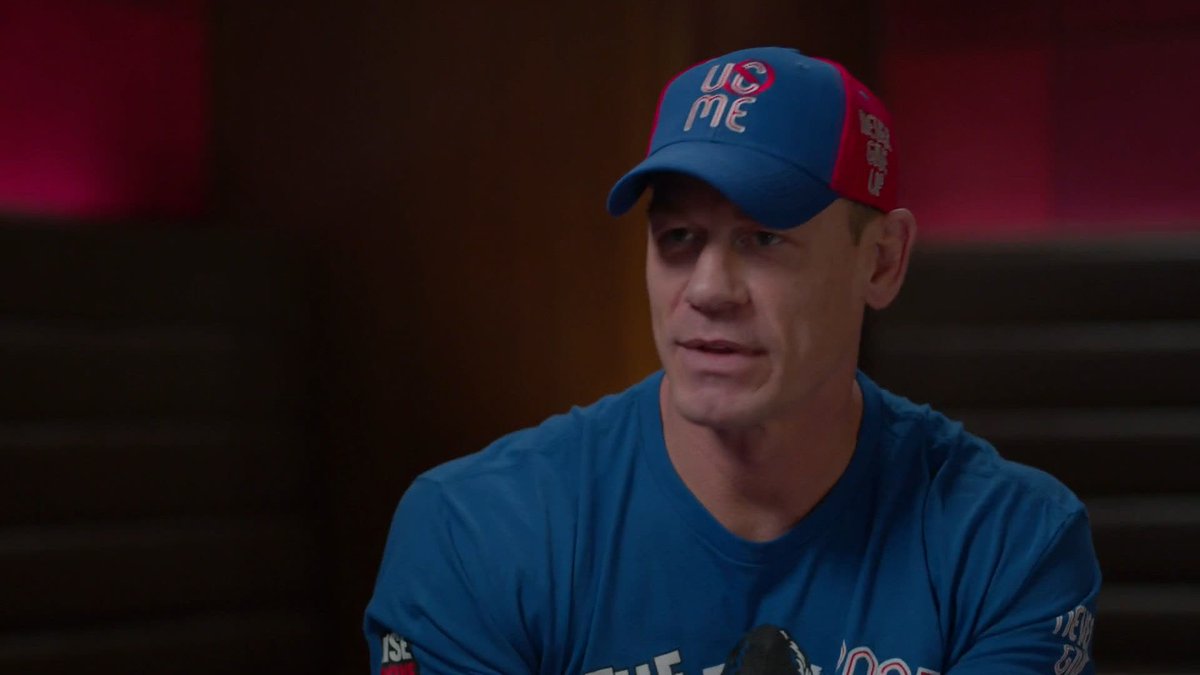 “I’ll try to be better and be my authentic self.” 🫡 Tom Rinaldi’s sit down interview with John Cena premieres tonight on