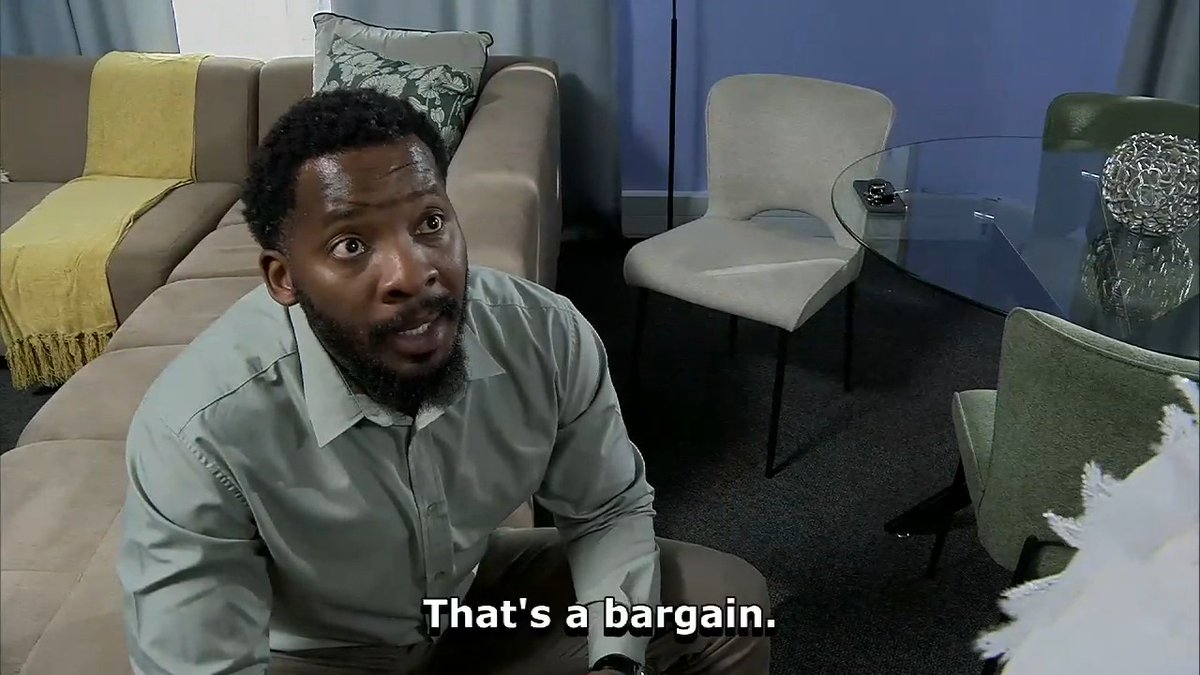 Lol I think we all knew Nhloso would want to take it back to the hood… but with Dintle?! Yoh, he must be joking 😭 #etvScandal