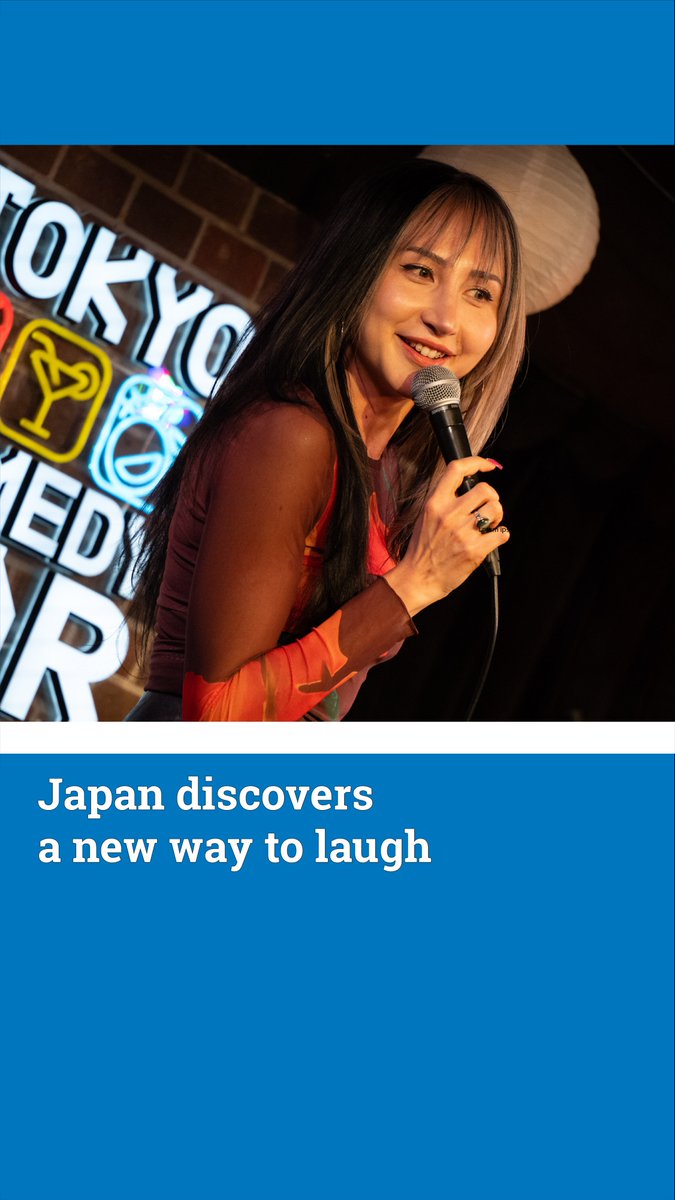 WATCH: Japan discovers a new way to laugh To read the full deep dive about why the comedy club is seeing success, click here: