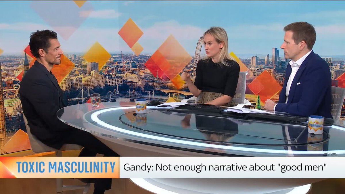 🗣️ 'If it were up to me, I would ban social media until people are 18' David Gandy joined Sophy Ridge & Wilfred Frost to chat about the impact social media and role models have on masculinity ⬇️ 📺 Sky 501 and YouTube