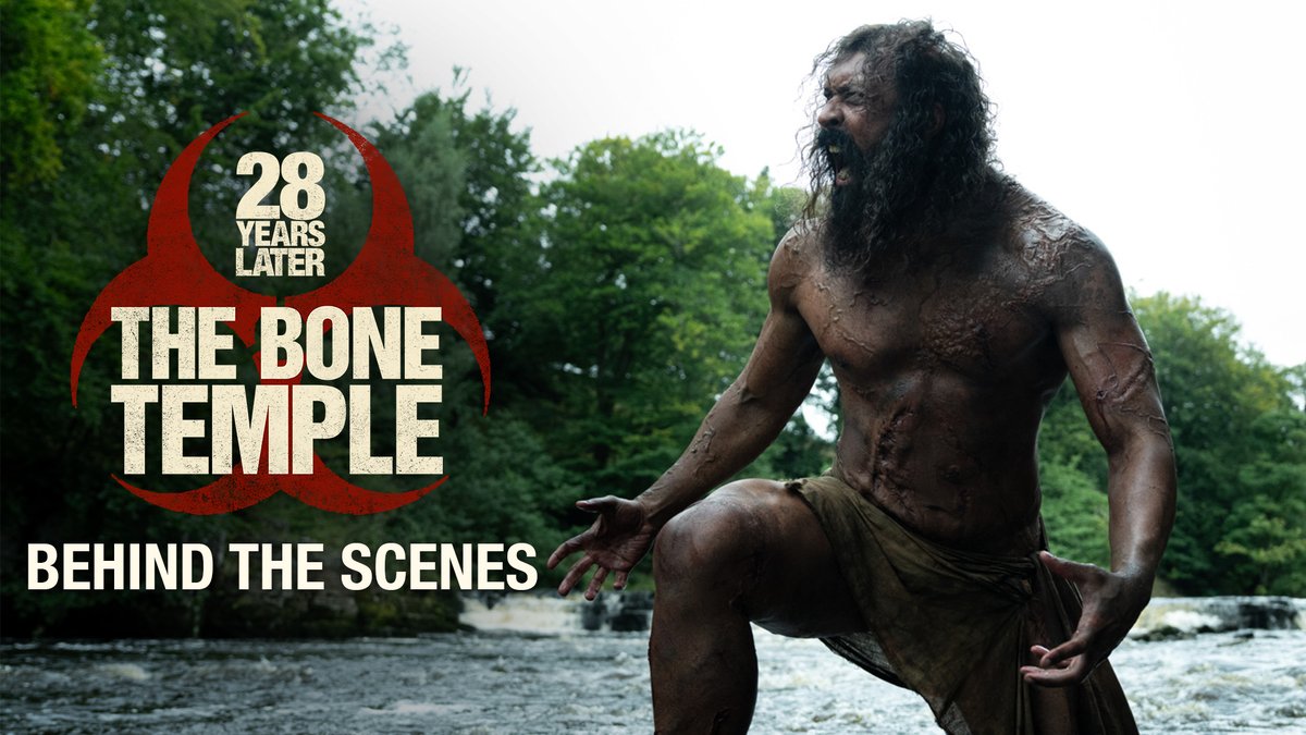 The nature of the infected is changing… Take a look behind the scenes of Nia DaCosta’s #28YearsLater: The Bone Temple - exclusively in movie theatres 1.16.26.