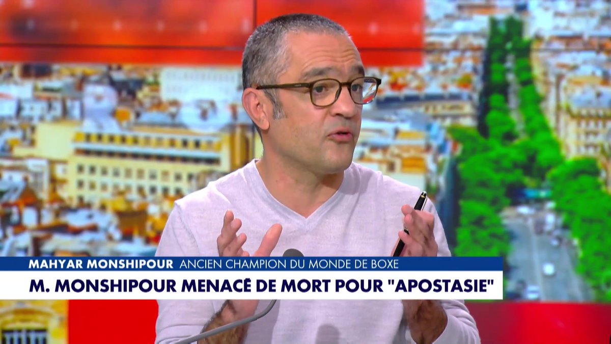 « Je suis menacé, je suis diffamé. J’ai peur pour ma vie. J’aimerais voir ma fille grandir », raconte Mahyar Monshipour, ancien boxeur menacé de mort pour apostasie #HDPros Pascal Praud #Europe1
