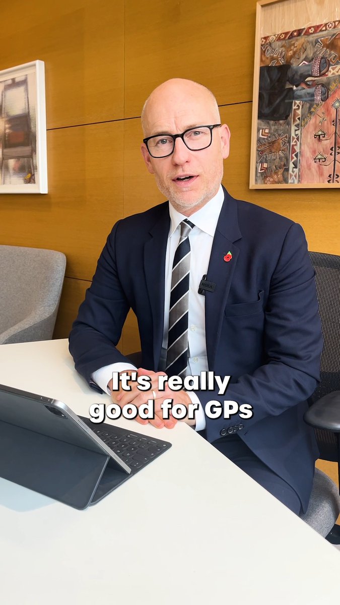 GPs have helped us deliver what patients want - managing healthcare online in the same way as banking or shopping. We're backing general practice with £1.1 billion extra funding, 2,500 more GPs and cutting red tape that gets in the way of care. More: