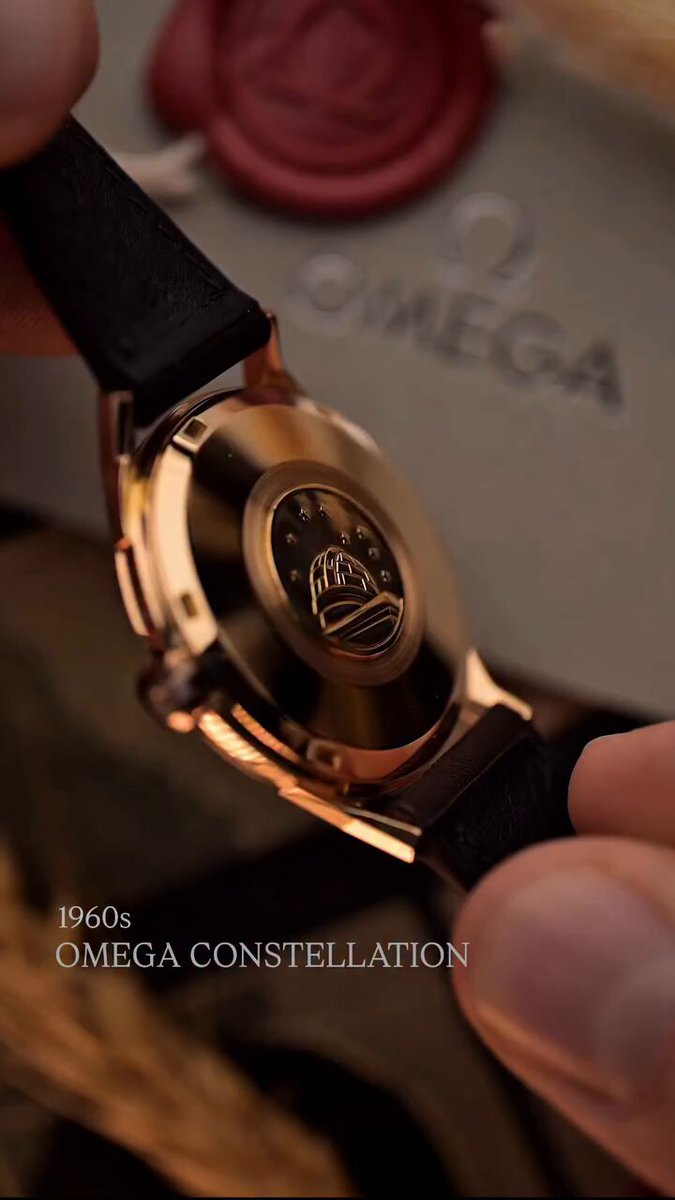 Omega Constellation 168.005 18k Date 1962